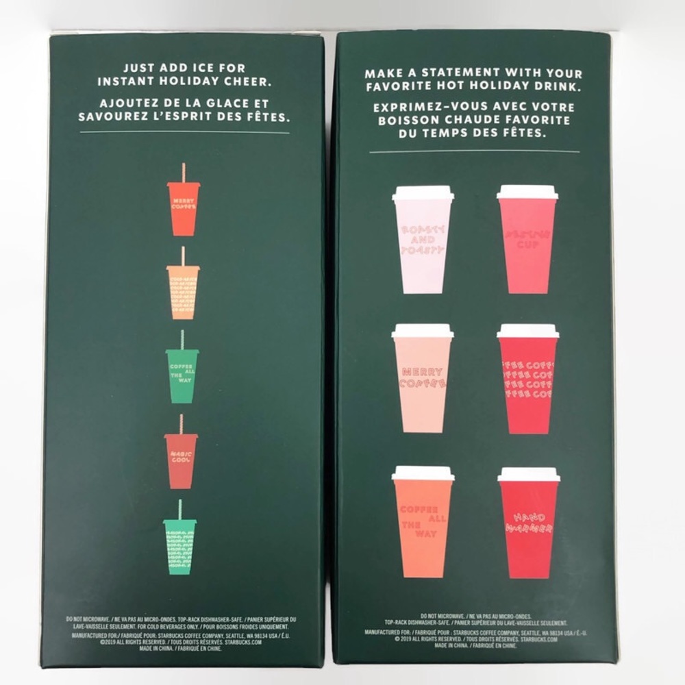 SOLDStarbucks Limited HolidayTumblerHotColdCupsSet - Picture 6 of 8